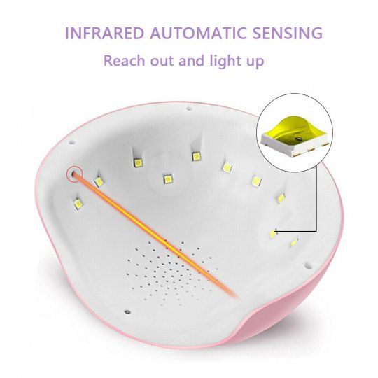 36W Nail Lamp UV LED Gel Nail 