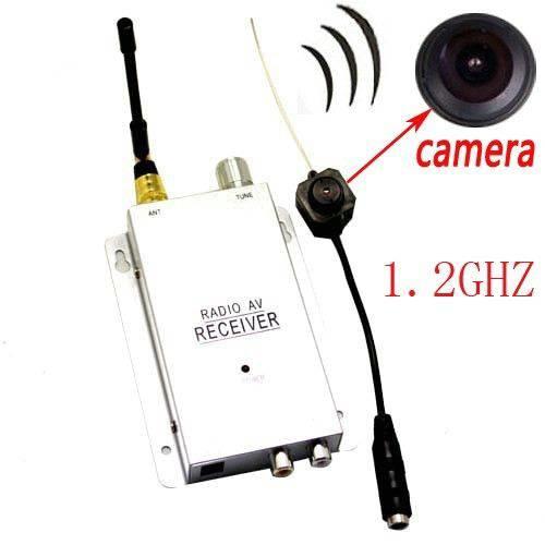 Wireless Fisheye Micro Camera Transmitter with 4 Channel