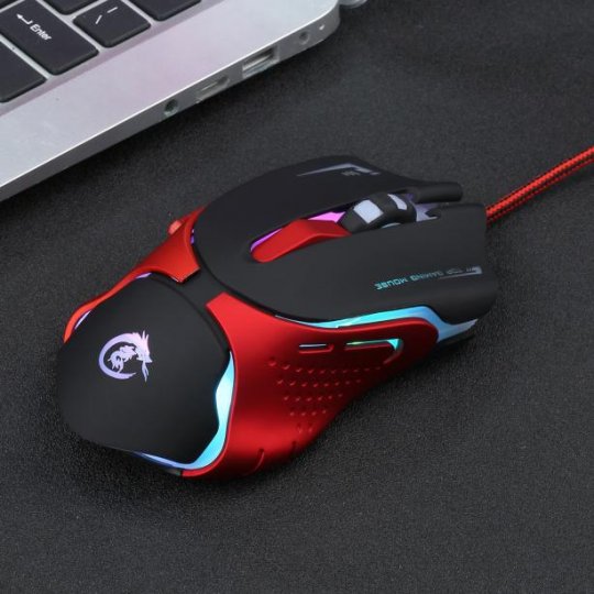 3200DPI 6D LED Optical USB Pro Gaming Wired Mouse