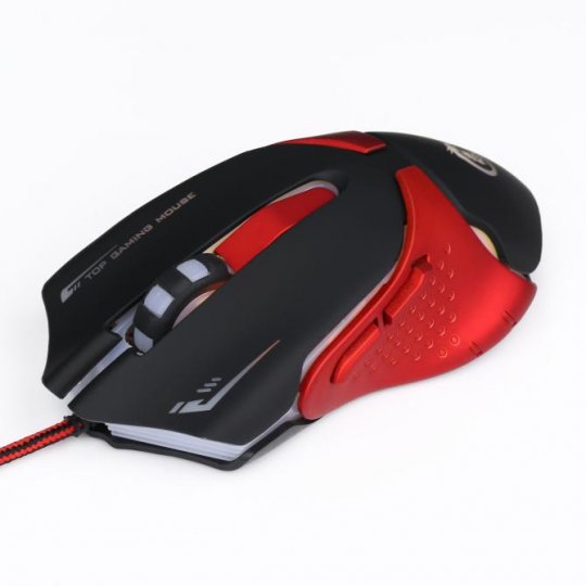 3200DPI 6D LED Optical USB Pro Gaming Wired Mouse