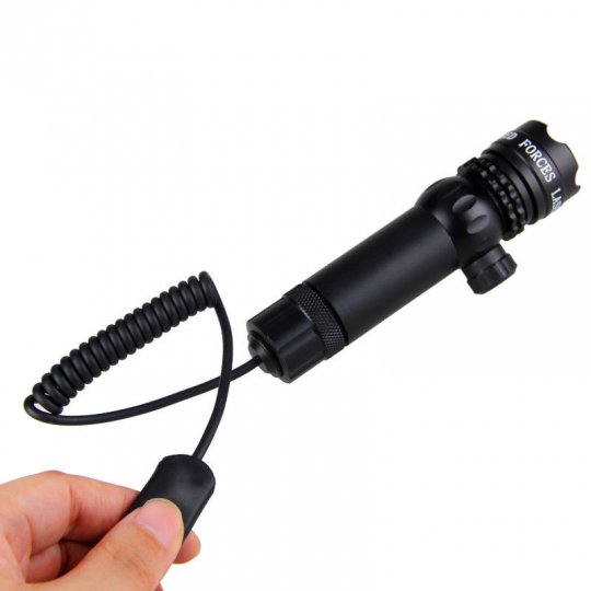 Red Dot Laser Sight Rifle Gun Scope Rail & Remote Switch For Hunting